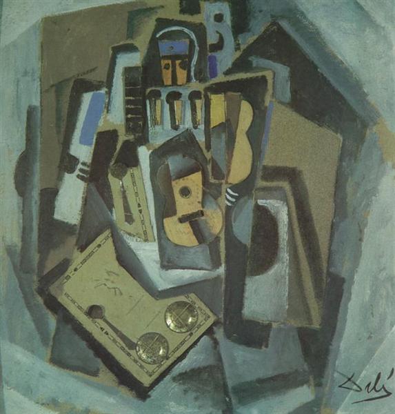 Pierrot and Guitar